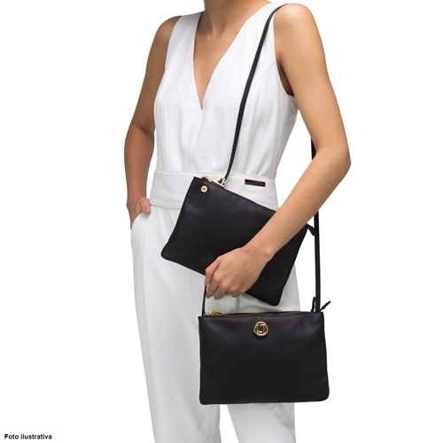 charlie leather bucket bolsa