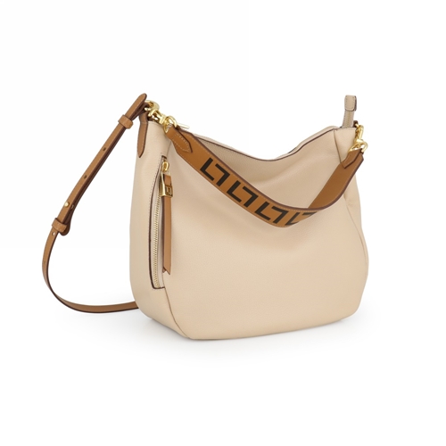 reiss maya leather shoulder bolsa