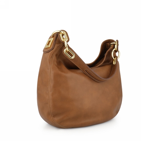 brown hobo shoulder bolsa