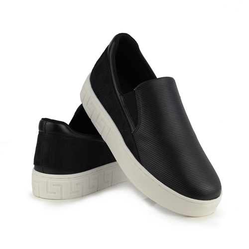 Slip on luz store da lua preto