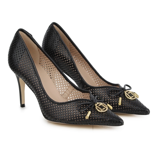 SCARPIN COURO SAARA PRETO 56970003 Luz da Lua